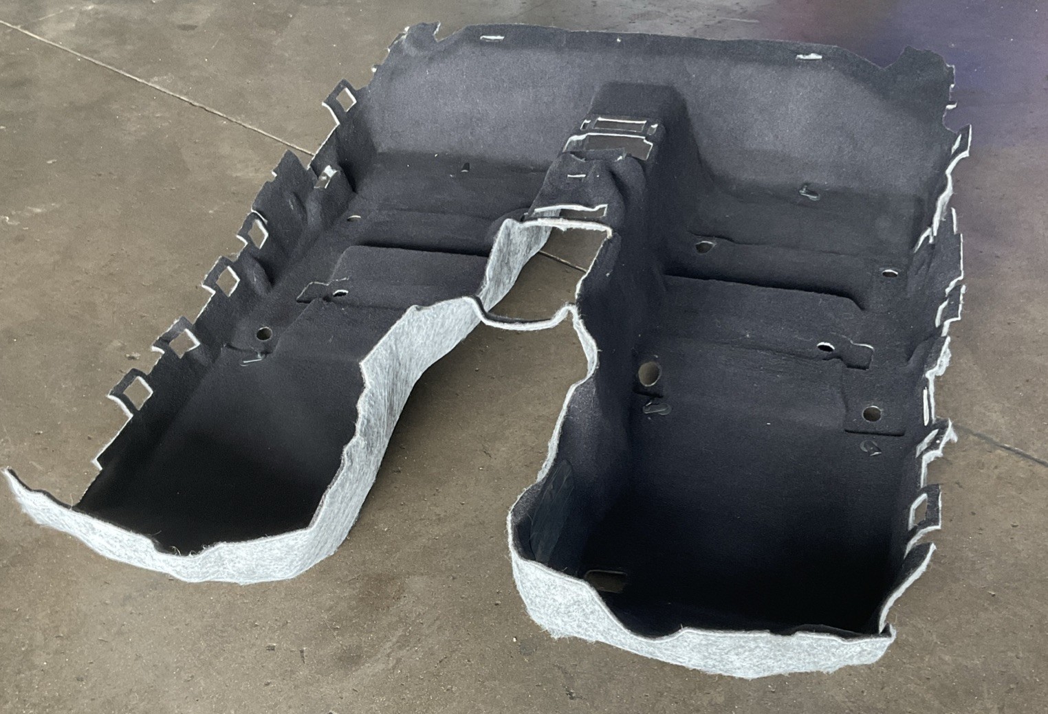 14-18 Infiniti Q50 Sedan Premium Interior Cabin Carpet Black 74901-4HB0A
