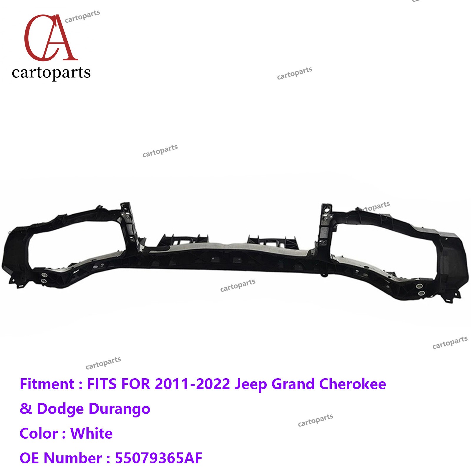 For 2015-2023 Dodge Charger Upper Crossmember Radiator Core Support 68200478AB