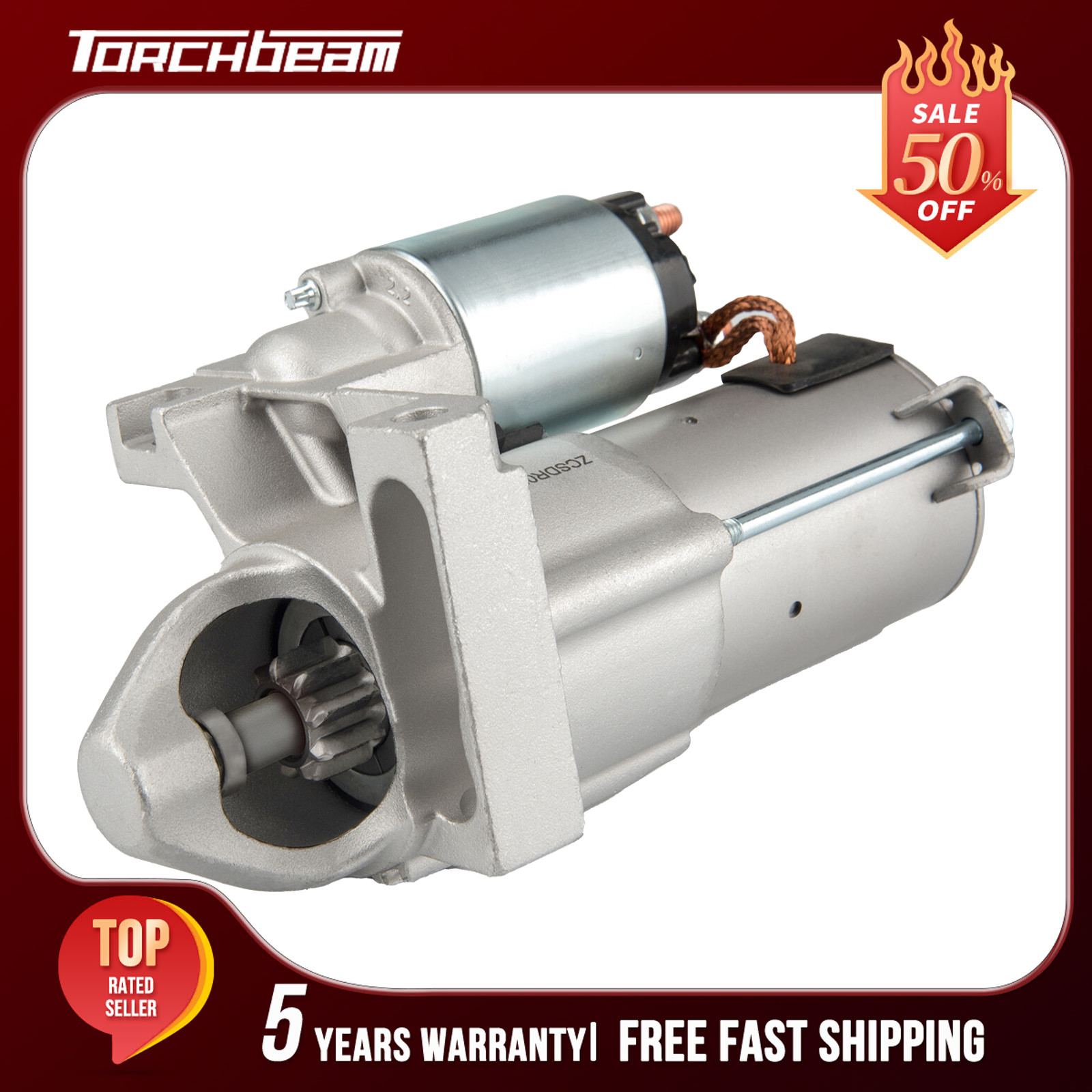 Starter fits  Pontiac G6 2006-2008 2009 3.5L 3.9L Pontiac Torrent 3.4L SDR0341