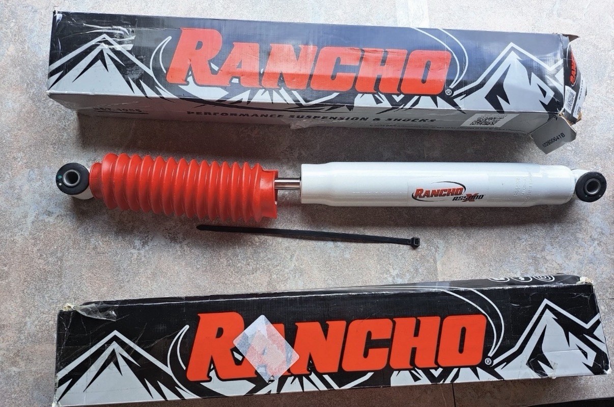 Set Of Two (2) Rancho RS55198 RS5000X Gas Shock Absorber Rear Suspension New