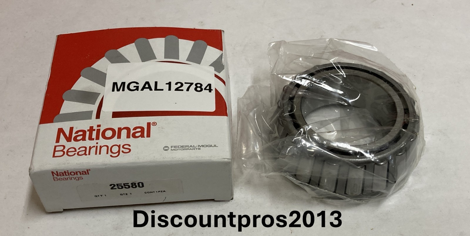 National Bearings 25580 Rear Bearings Chrysler Dodge Plymouth 1949-1962