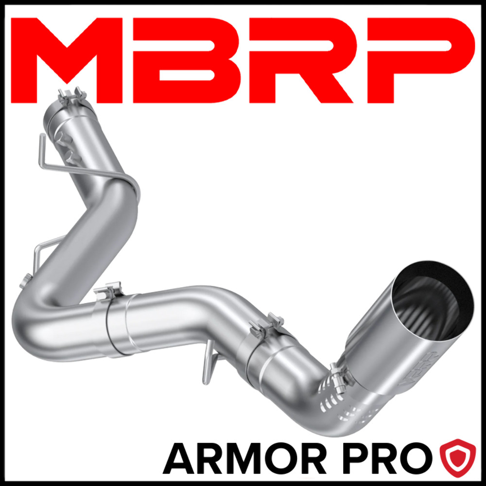 MBRP Armor Pro DPF-Back Exhaust 20-25 Silverado 2500/3500HD Ext/Crew 6.6L Diesel MBRP Armor Pro DPF-Back Exhaust 20-25 Silverado 2500/3500HD Ext/Crew 6.6L Diesel
