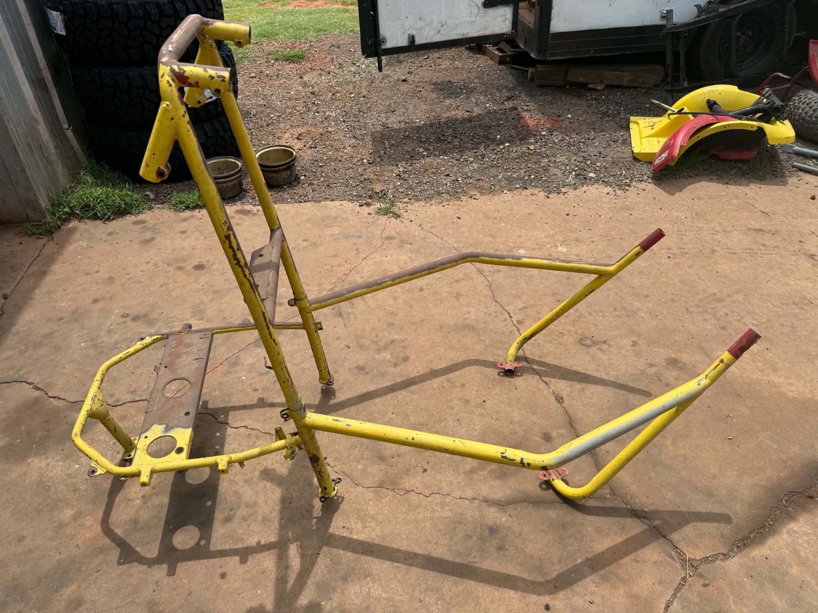 1977-1984 Honda Odyssey FL250 OEM Main Frame Chassis Roll Cage FL 250