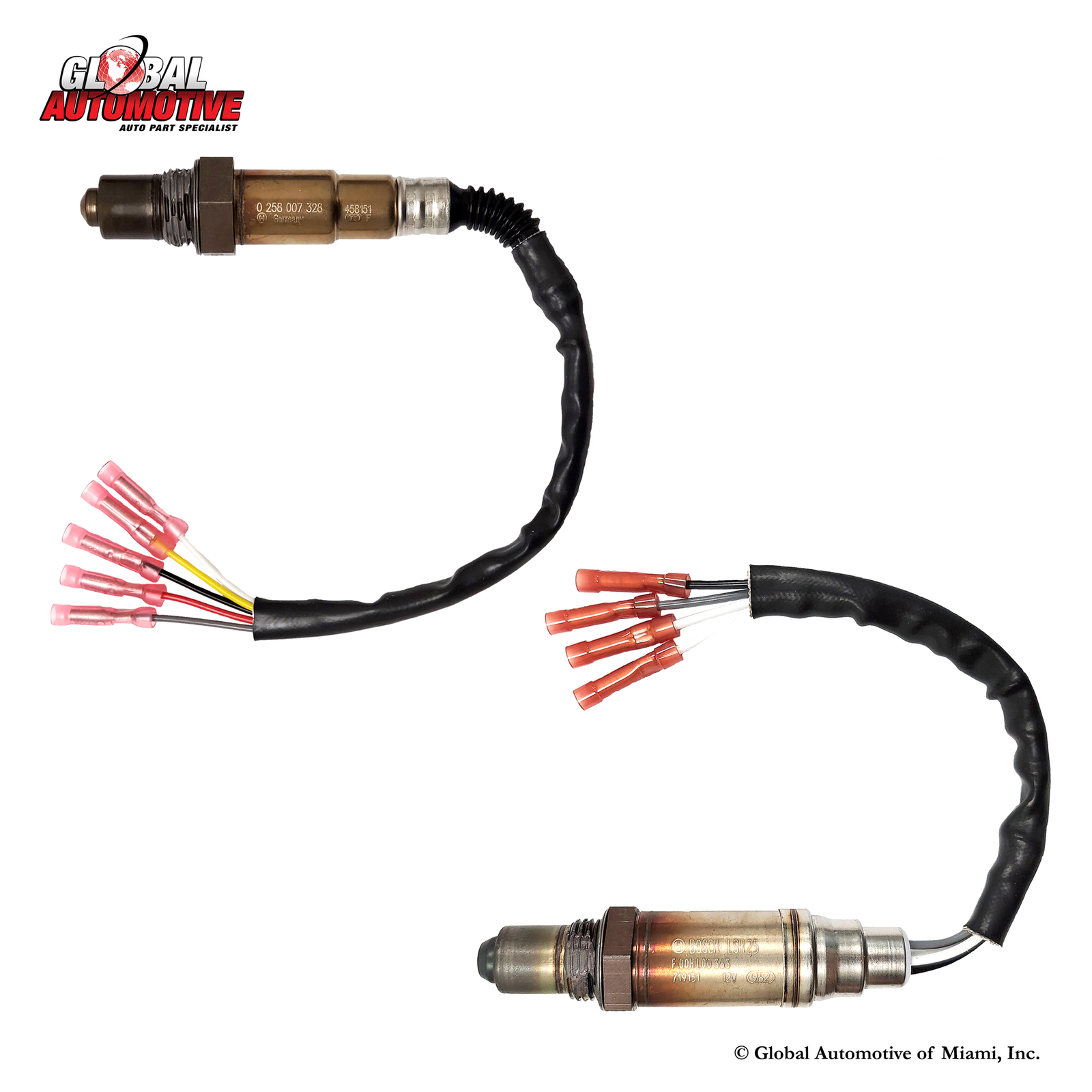 Set of 2 New Bosch Oxygen O2 Sensor for 1999-2019 VW Golf 1.8L 2.0L 2.5L 2.8L