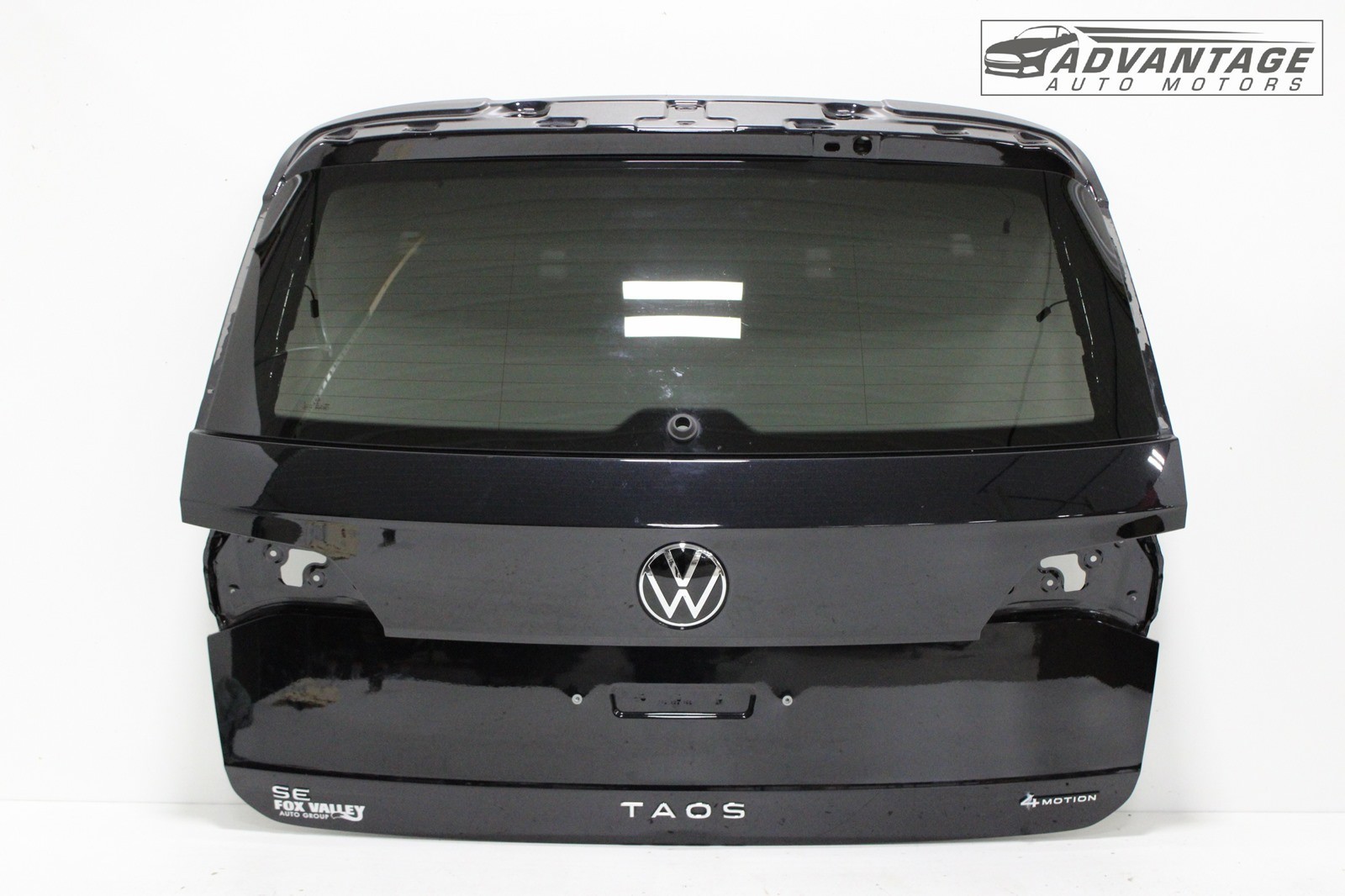 2022-2024 VOLKSWAGEN TAOS LIFTGATE TAILGATE TRUNK SHELL W/ GLASS DEEP BLACK OEM
