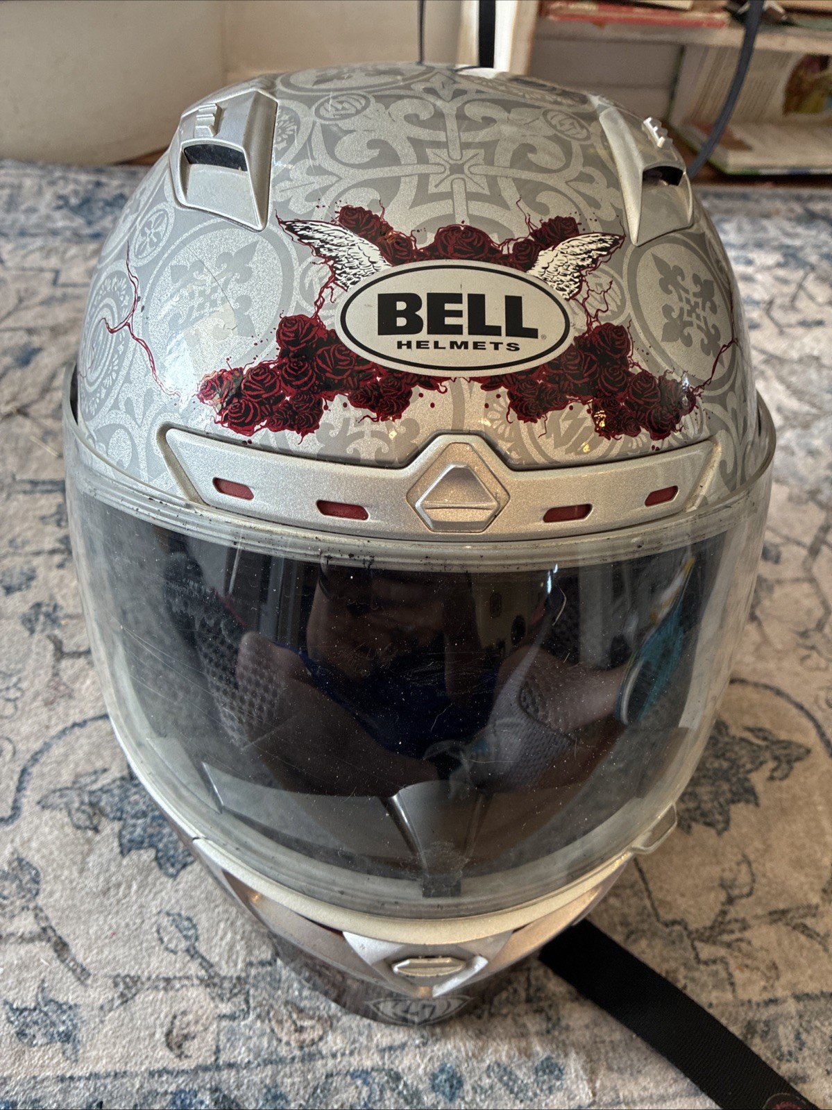Bell Pro Star Full Face Motorcycle Roland Sands Design DOT Snell Flex MD Medium Bell Pro Star Full Face Motorcycle Roland Sands Design DOT Snell Flex MD Medium