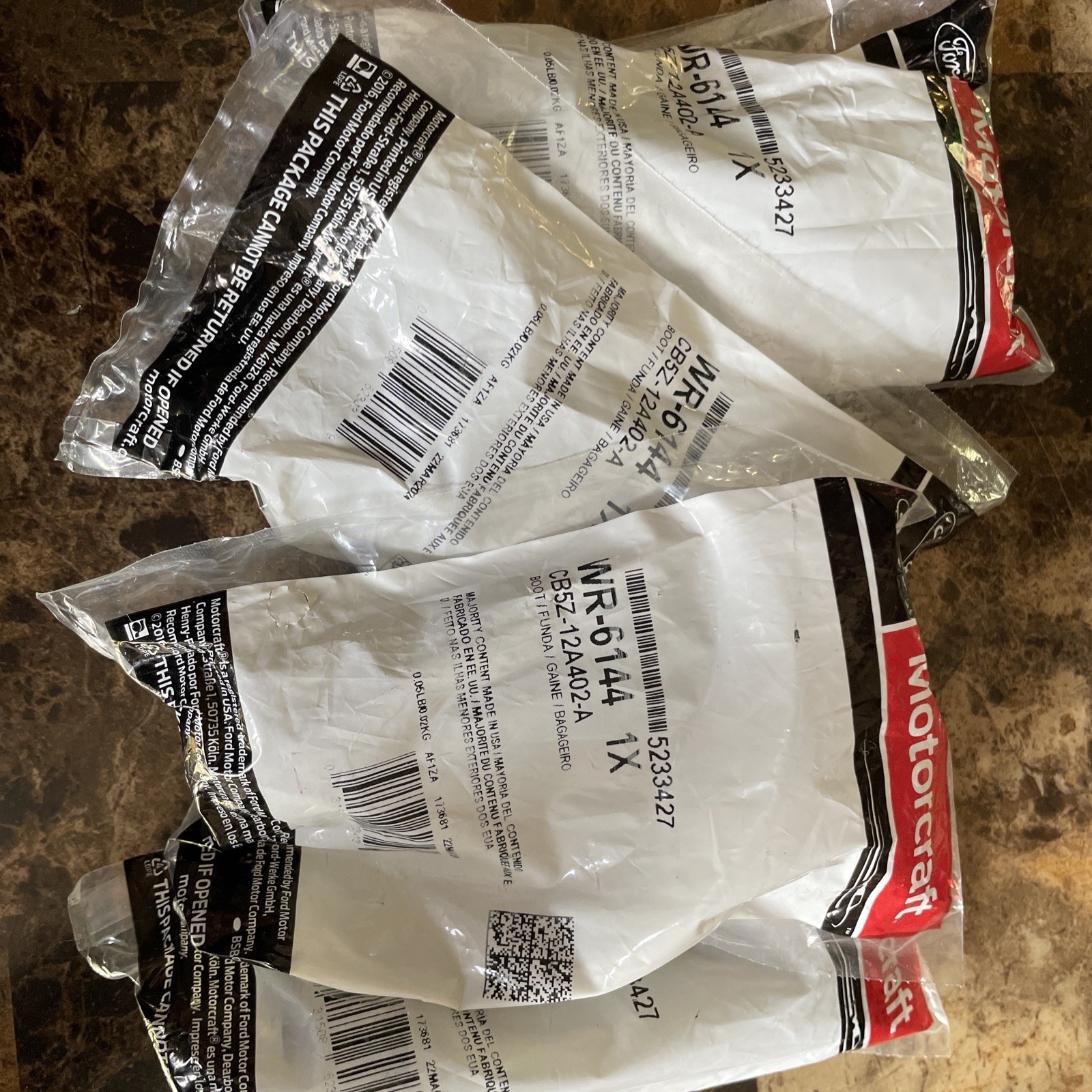 Set of 4x Motorcraft WR-6144 / Ford CB5Z-12A402-A Set of 4x Motorcraft WR-6144 / Ford CB5Z-12A402-A