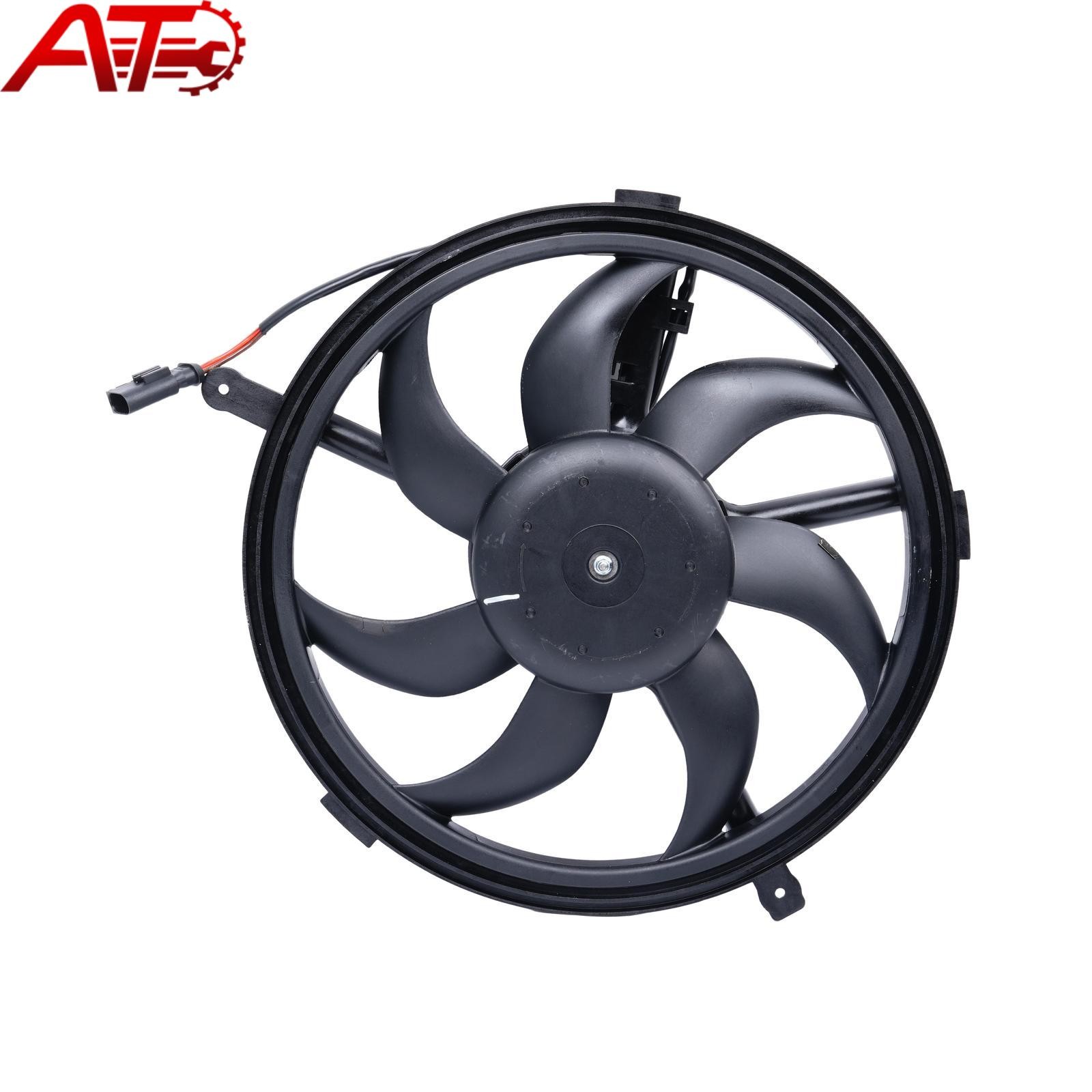 Radiator Fan 621372 for Mini Cooper L4 1.6L 2011-2016 Direct Replacement 7-Blade