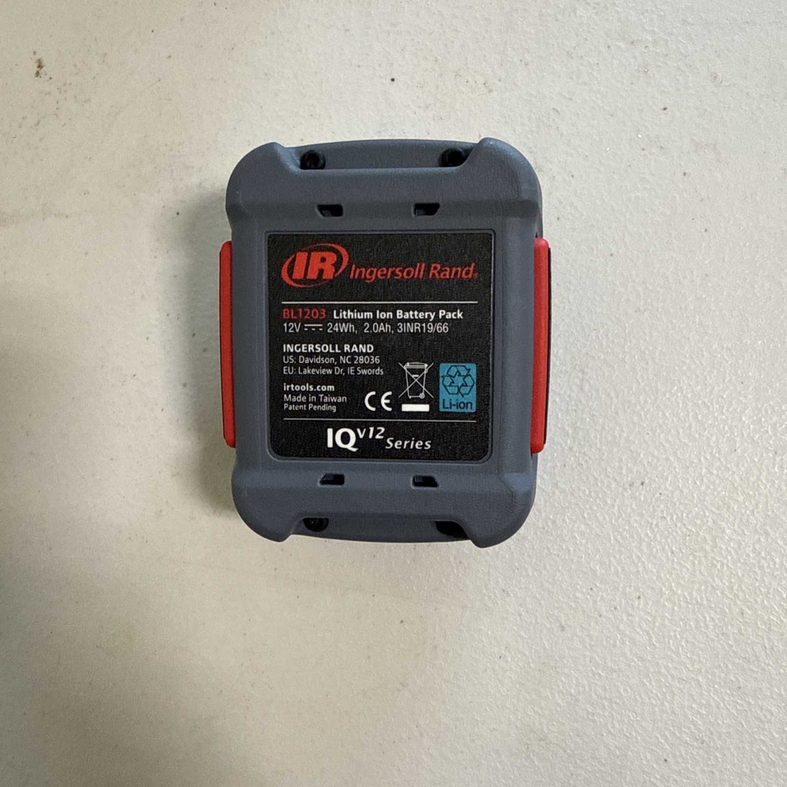 Ingersoll Rand IRC-BL1203 12 V BATTERY Ingersoll Rand IRC-BL1203 12 V BATTERY