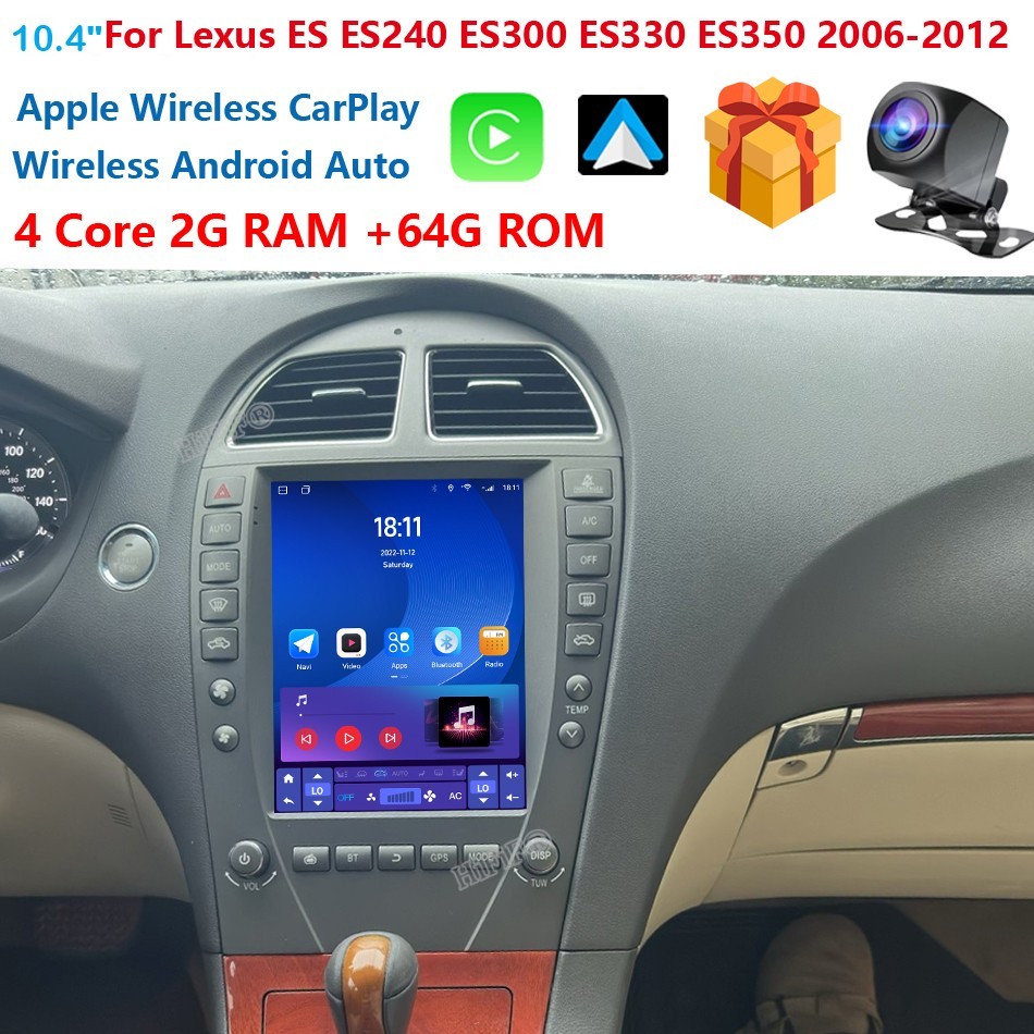 For Lexus ES Series ES240 ES350 ES330 10.4\