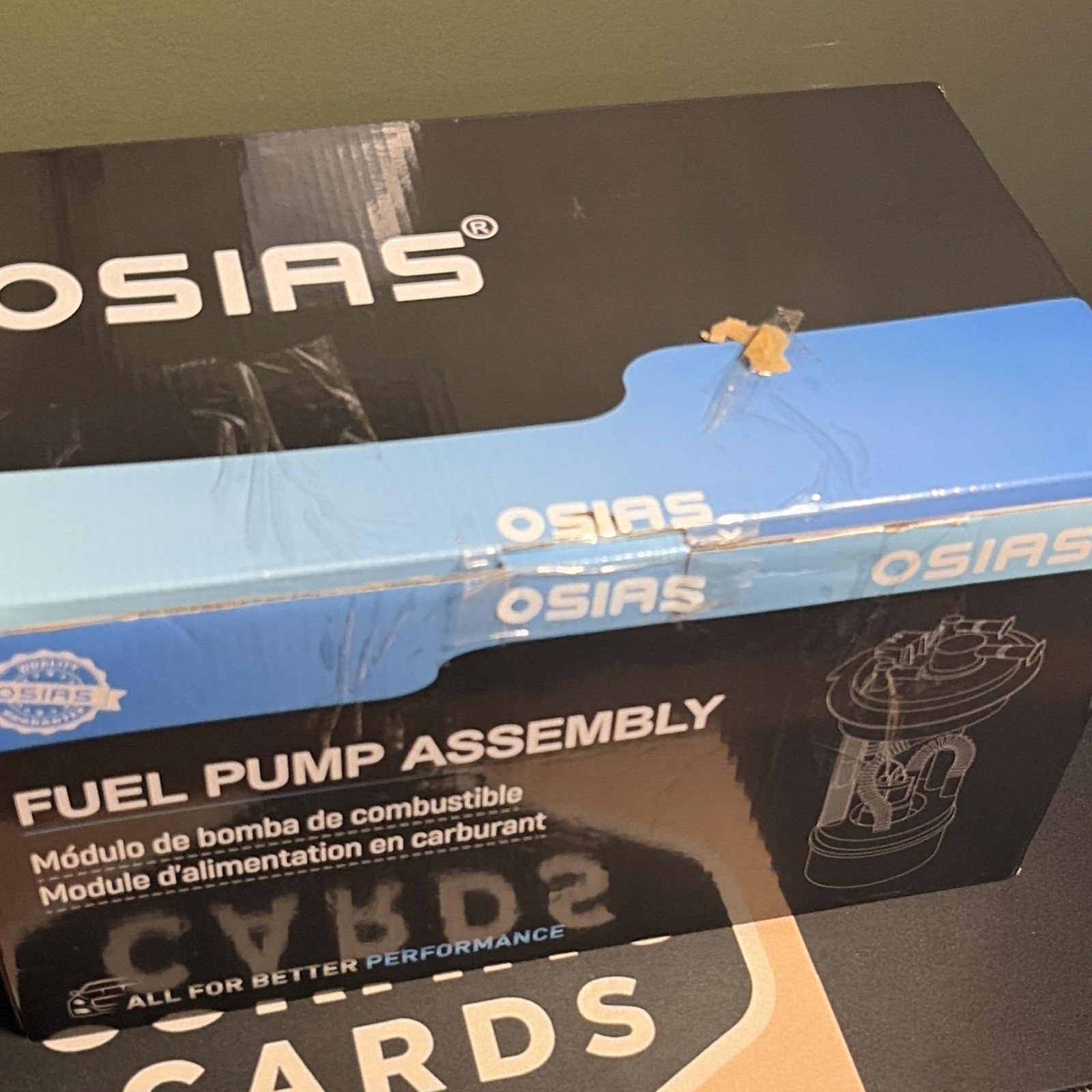 Osias E85 Fuel Pump Assembly