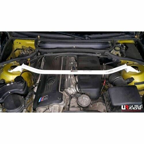 Ultra Racing For BMW E46 M3 3 Series 3.2L 2WD MT 2000-2006 2 Pts Front Strut Bar
