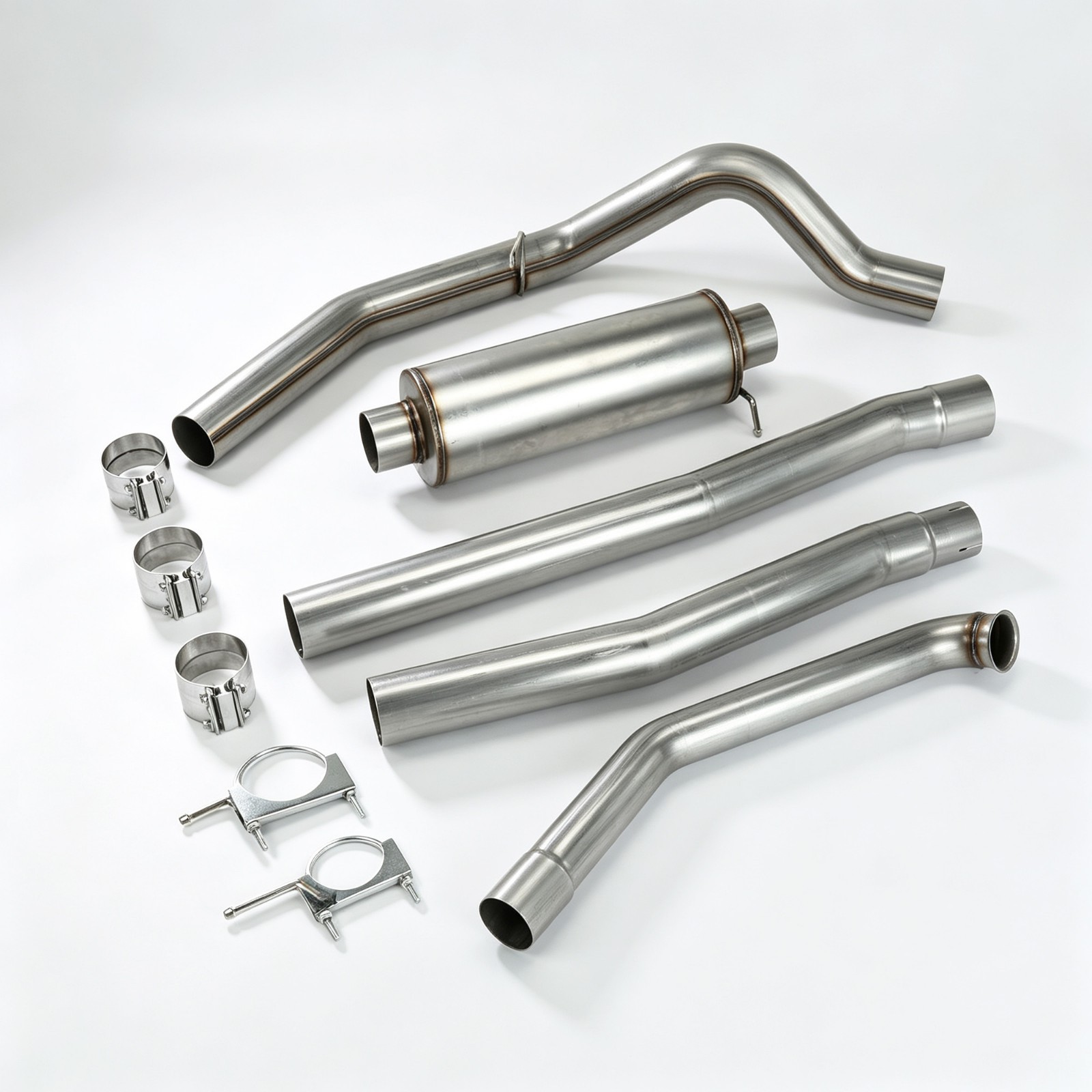 Exhaust Pipe Kit For 1996-2000 Chevy GMC C1500 C2500 K1500 K2500 6.5L