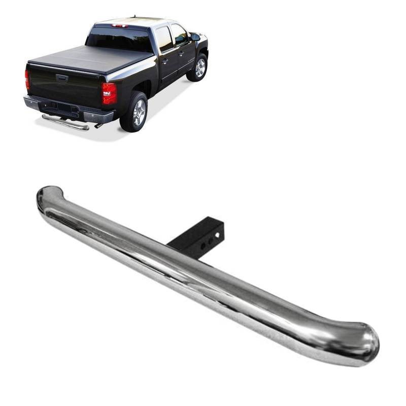 Black Horse Rear Bumper Protector Stainless Steel Fits Universal