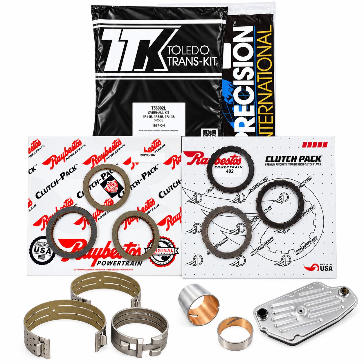 5R55E 5R44E 4R44E Super Master Rebuild KIT 97-UP 2WD Filter 3 Band Plate Bushing