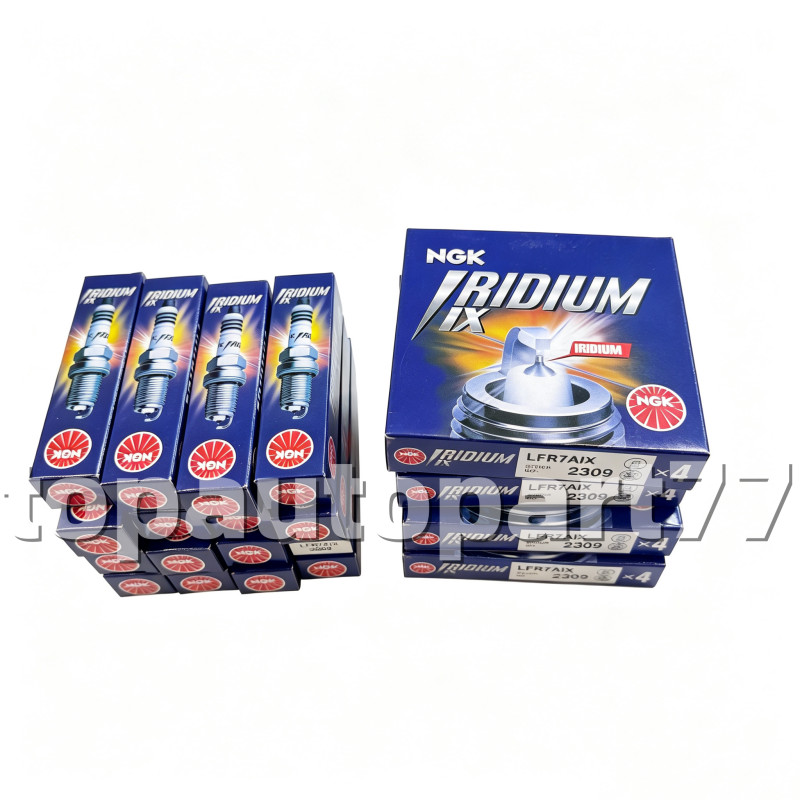 16 Pack NGK LFR7AIX 2309 Iridium IX Spark Plugs Authentic US Stock