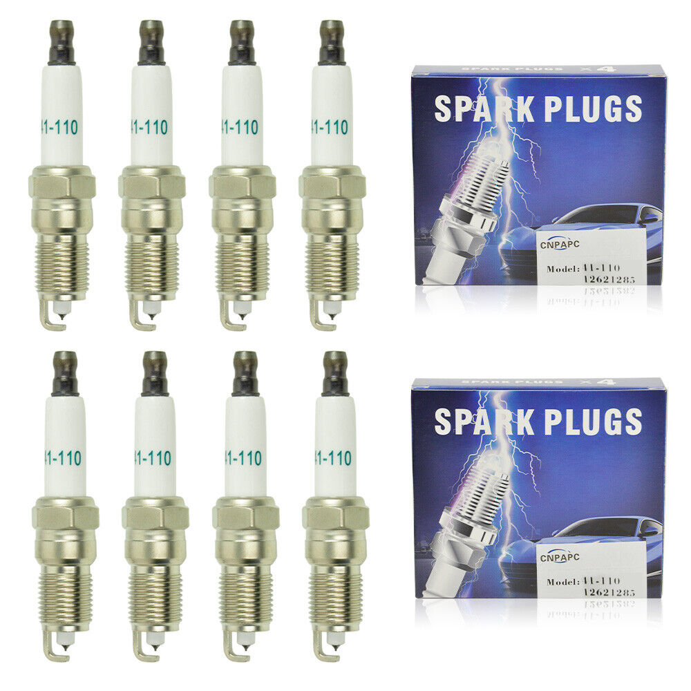 8Pcs 41-110 REAL IRIDIUM Spark Plugs LS1 LS2 LS3 LS6 L99 12621258 5.3L 6.0L 6.2L