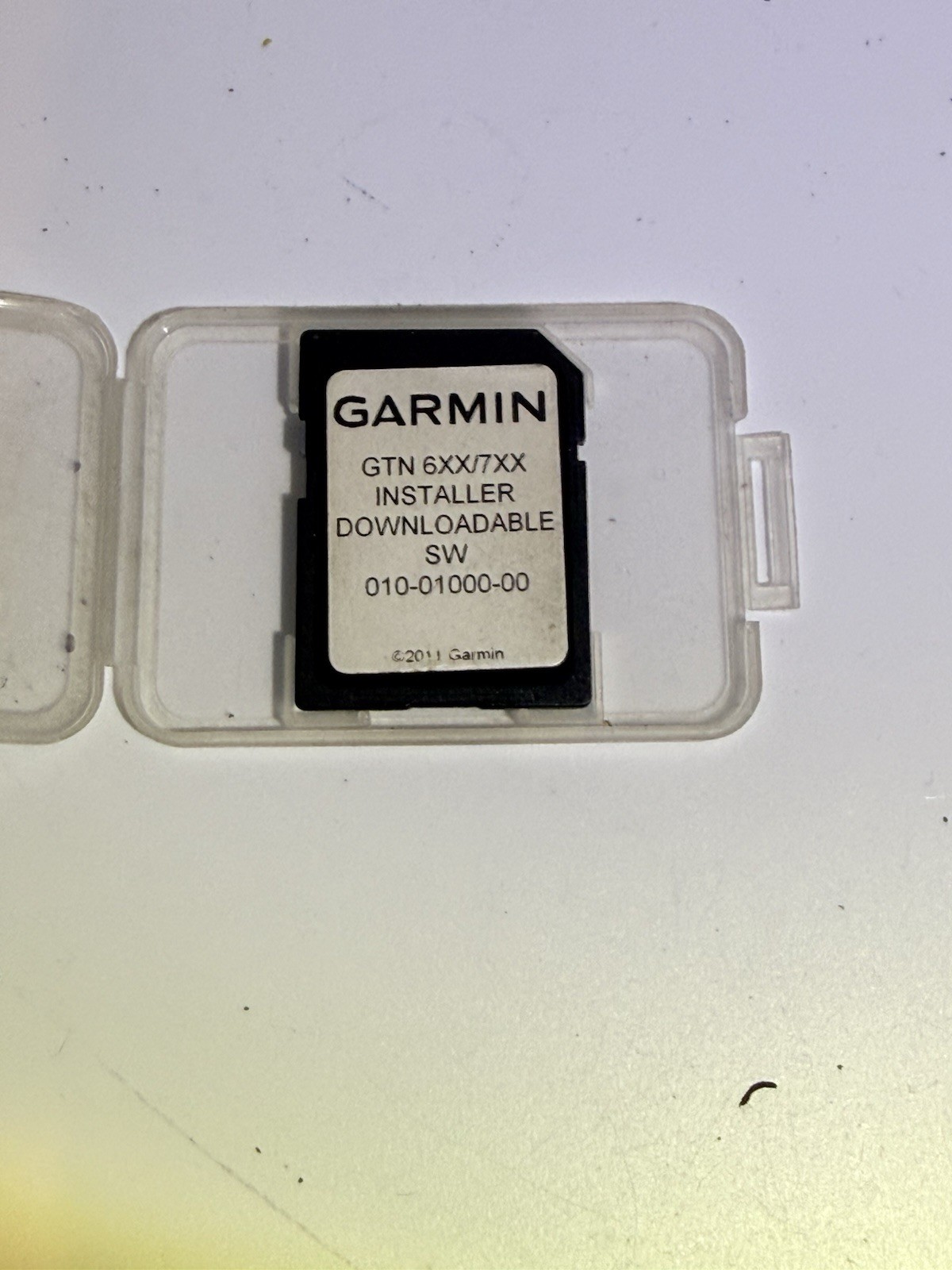 Garmin GTN 650/750 Installer downloadable SW CARD PN:010-01000-00 Garmin GTN 650/750 Installer downloadable SW CARD PN:010-01000-00