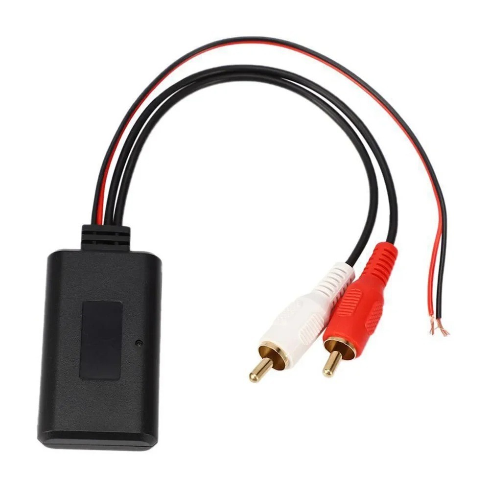Car Audio Stereo Bluetooth AUX Receiver Module 2 RCA Interface Cable Adapter
