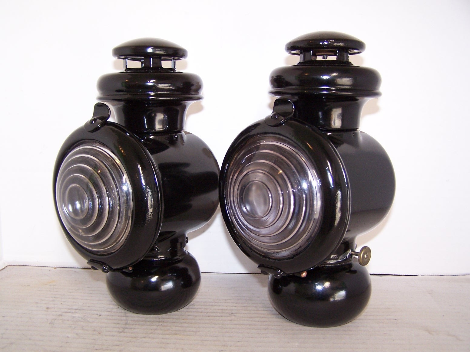 Model T Ford Cowl Lamps Side Lights E&J Model T Sidelights Vintage Antique Auto