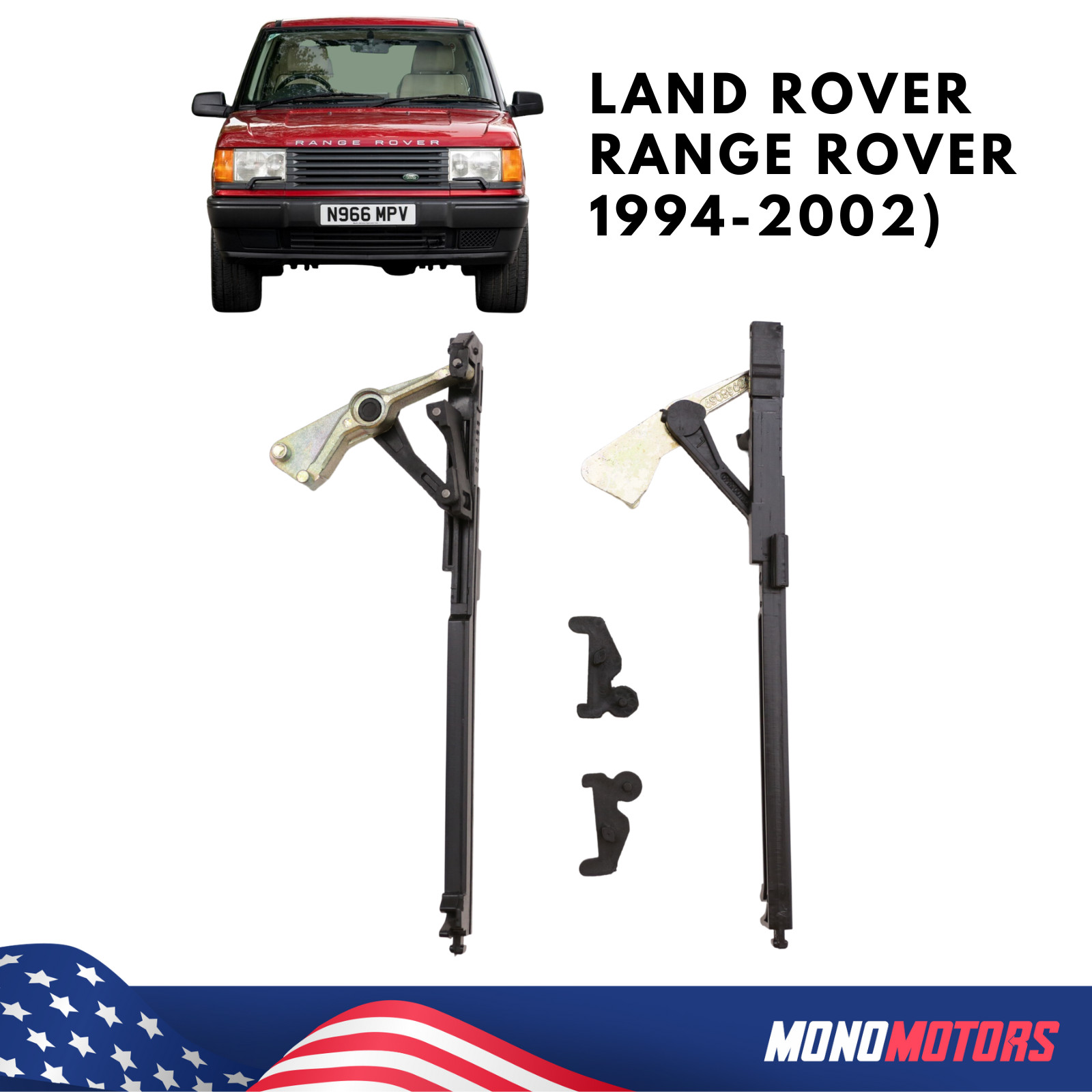 SUNROOF GUIDE REPAIR KIT FOR RANGE ROVER II 1994-2002 4 PCS FREE FAST DELIVERY