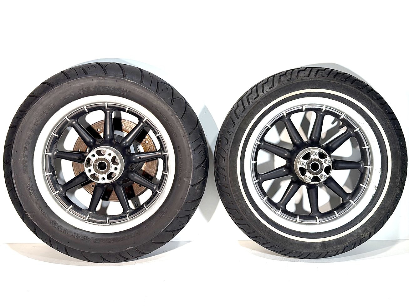 07 Harley Touring FLHTCU Electra Glide Ultra OEM Front & Rear Wheel Rim Tire 16\