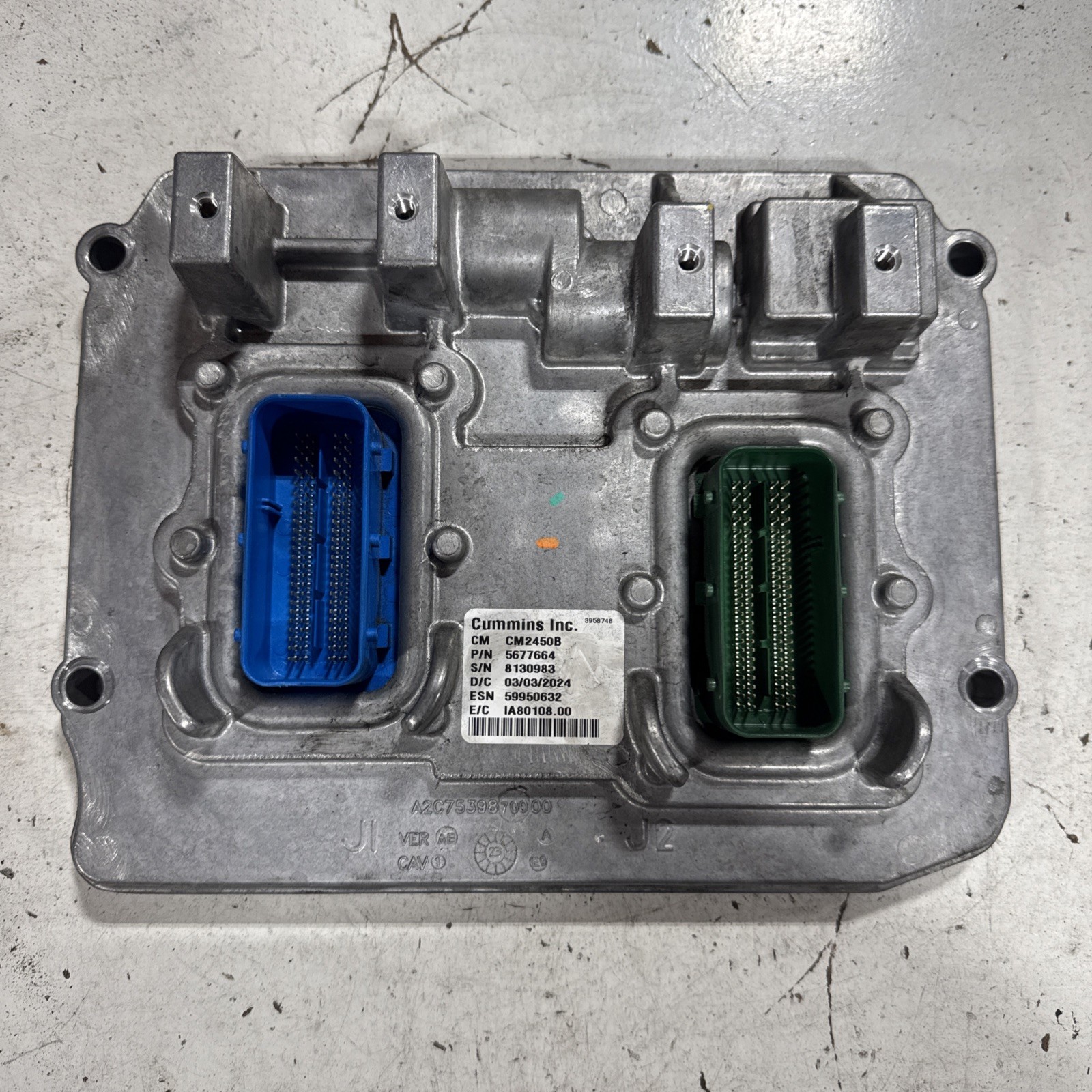 2020-24 2500 3500 Dodge Ram 6.7 Cummins Engine ECU ECM PCM Computer P/N 5677664