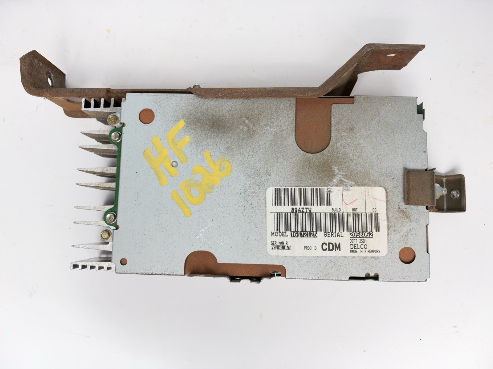 88-94 Chevy Gmc Truck Factory Radio Tuner Amp Amplifier 16172125 88-94 Chevy Gmc Truck Factory Radio Tuner Amp Amplifier 16172125
