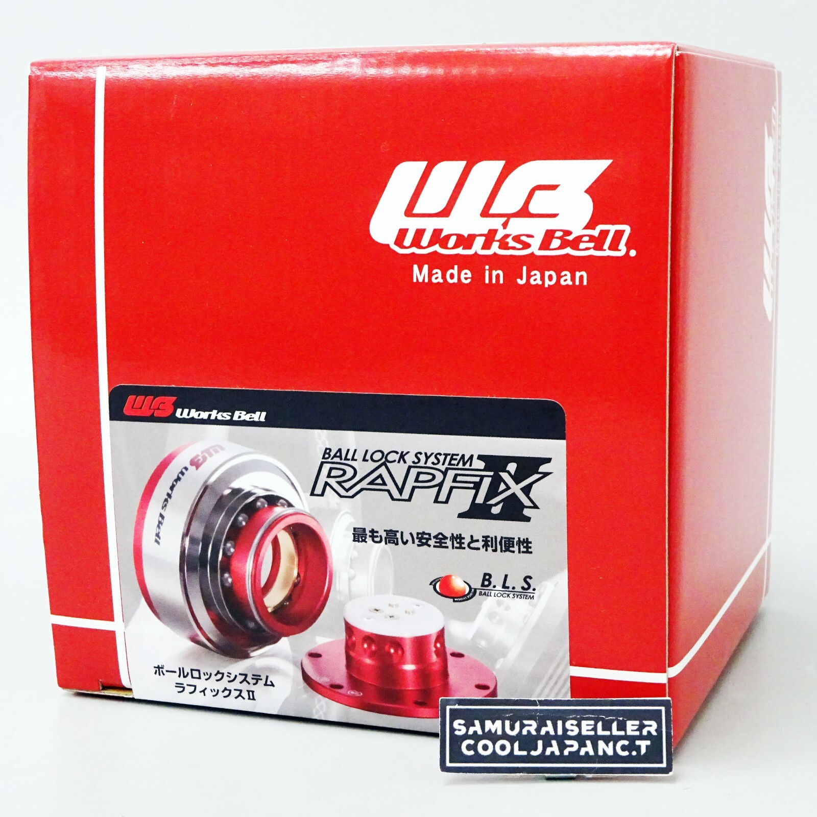 WorksBell RAPFIX II Black 103020 Quick Release One Action Attachment Boss NEW