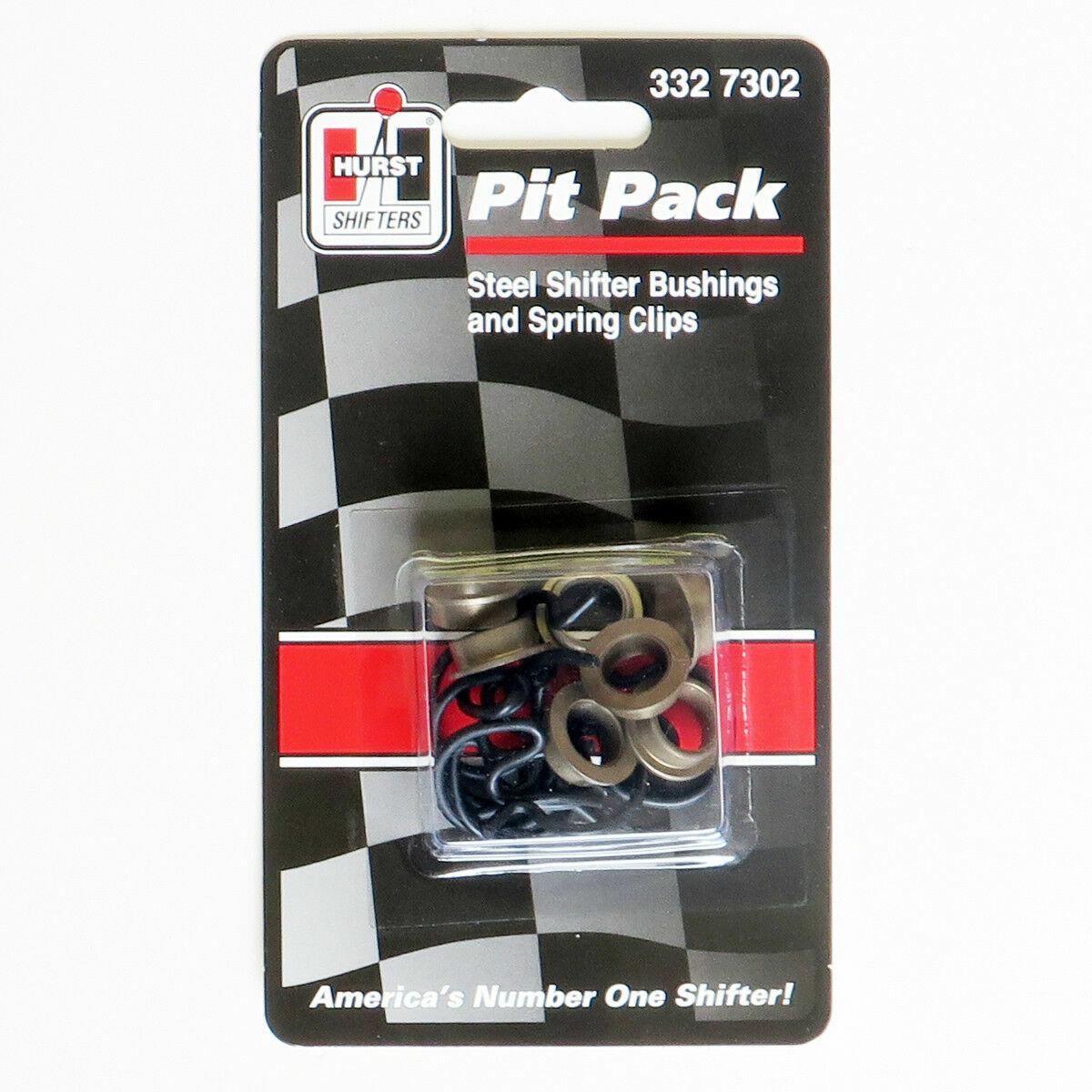 Genuine Hurst 3327302 Pit Pack Competition Plus4 Speed Clips & Steel Bushings 