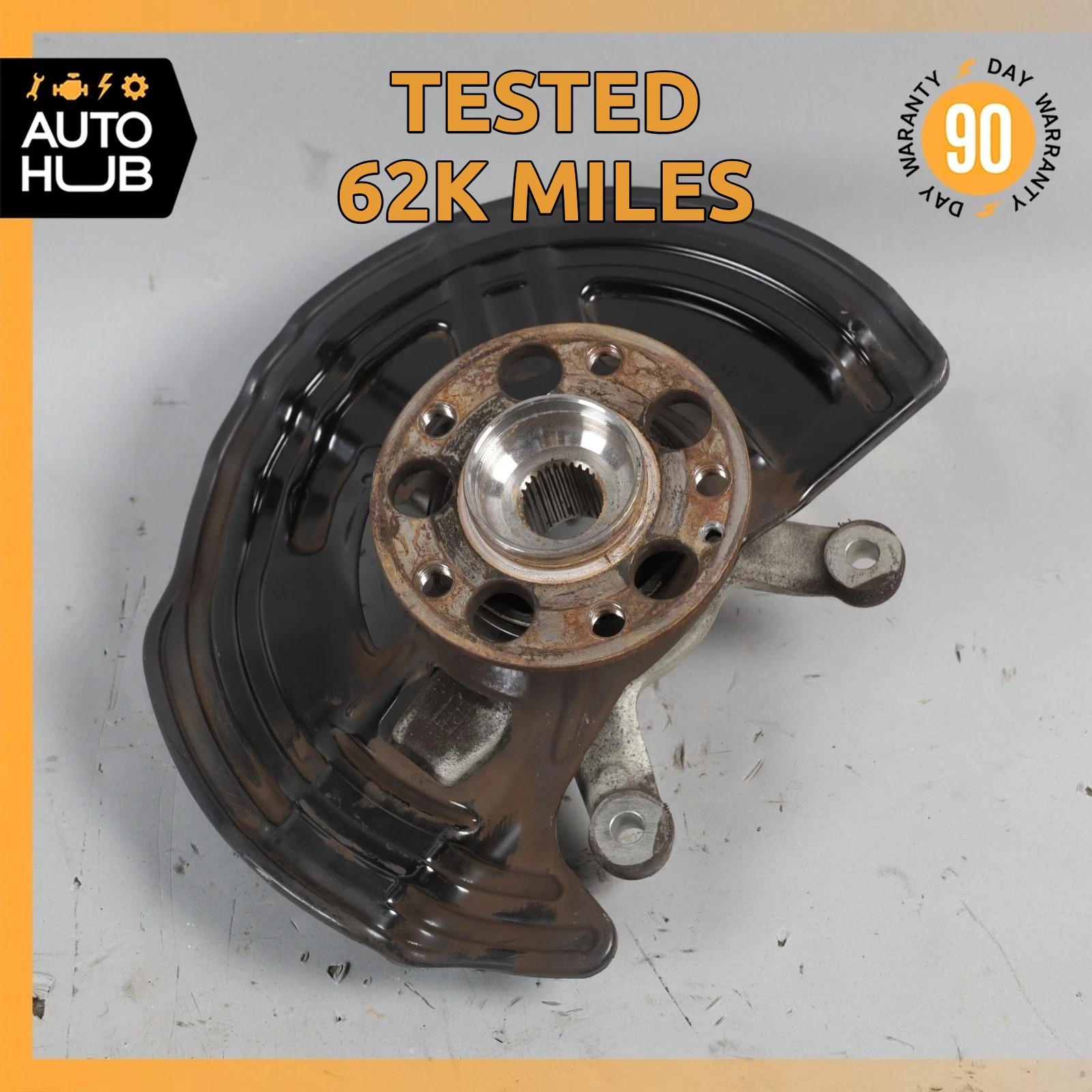 Mercedes W242 B250e Front Right Side Spindle Knuckle Hub OEM 62k