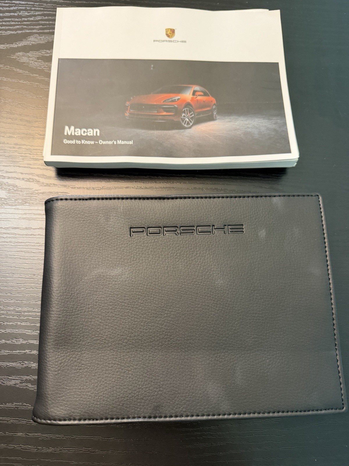 24 Porsche Macon Oem Owner Manual and Case Book 24 Porsche Macon Oem Owner Manual and Case Book