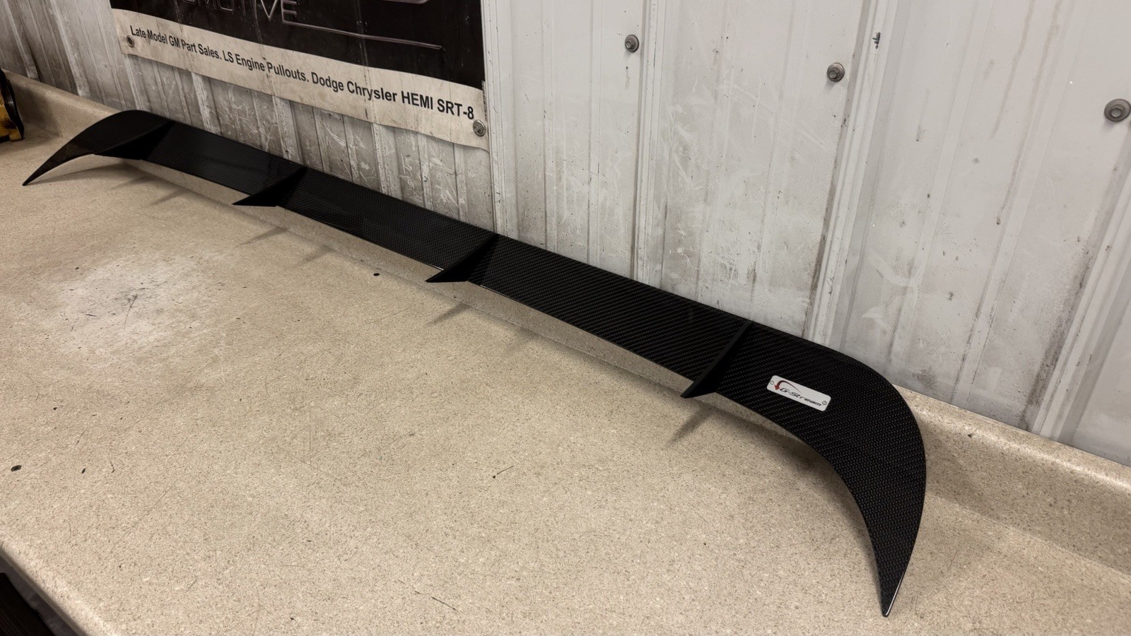 97-04 C5 Corvette Z06 G-Stream Aero Rear Racing Spoiler SCRSPLR-001 Carbon Fiber