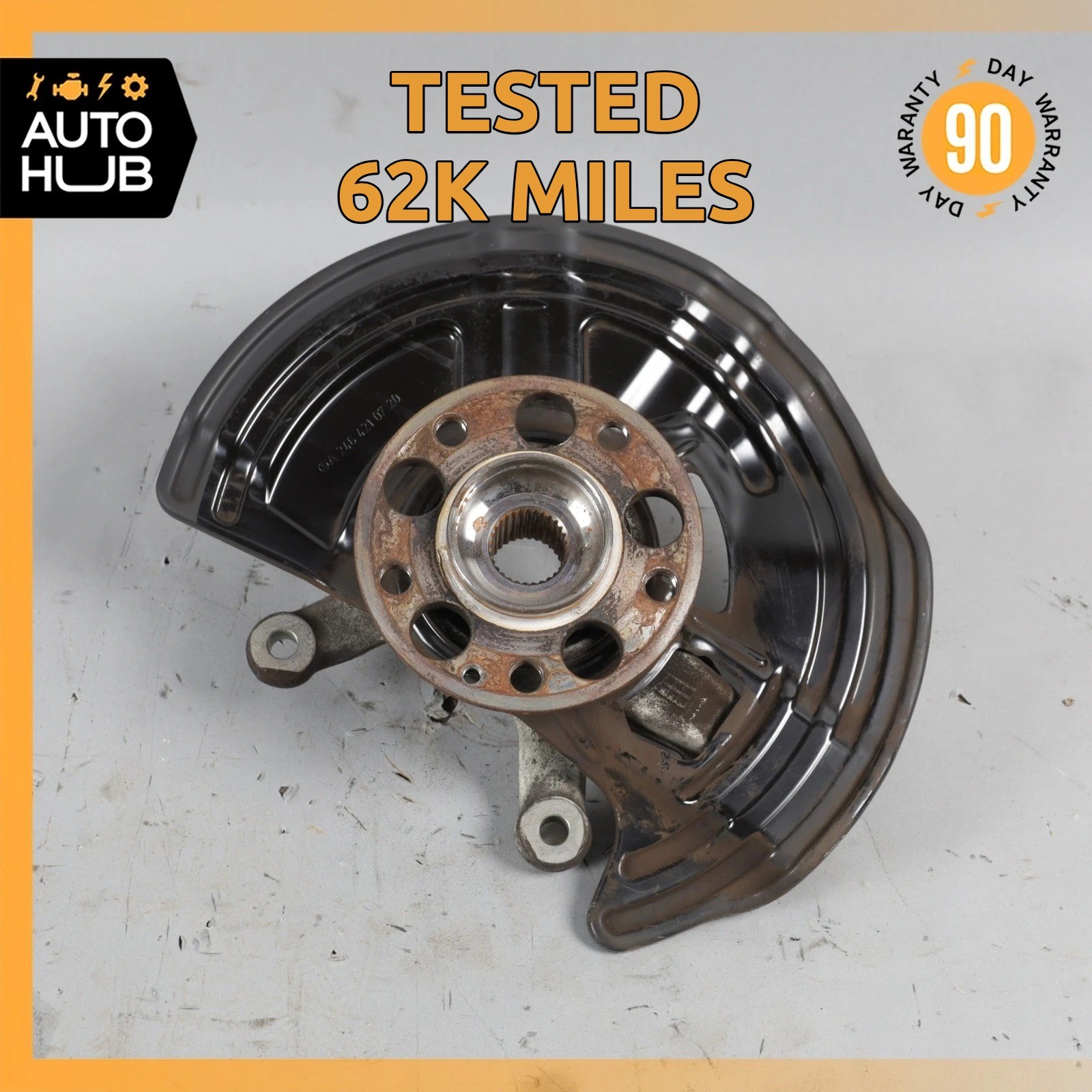 Mercedes W242 B250e Front Left Side Spindle Knuckle Hub OEM 62k