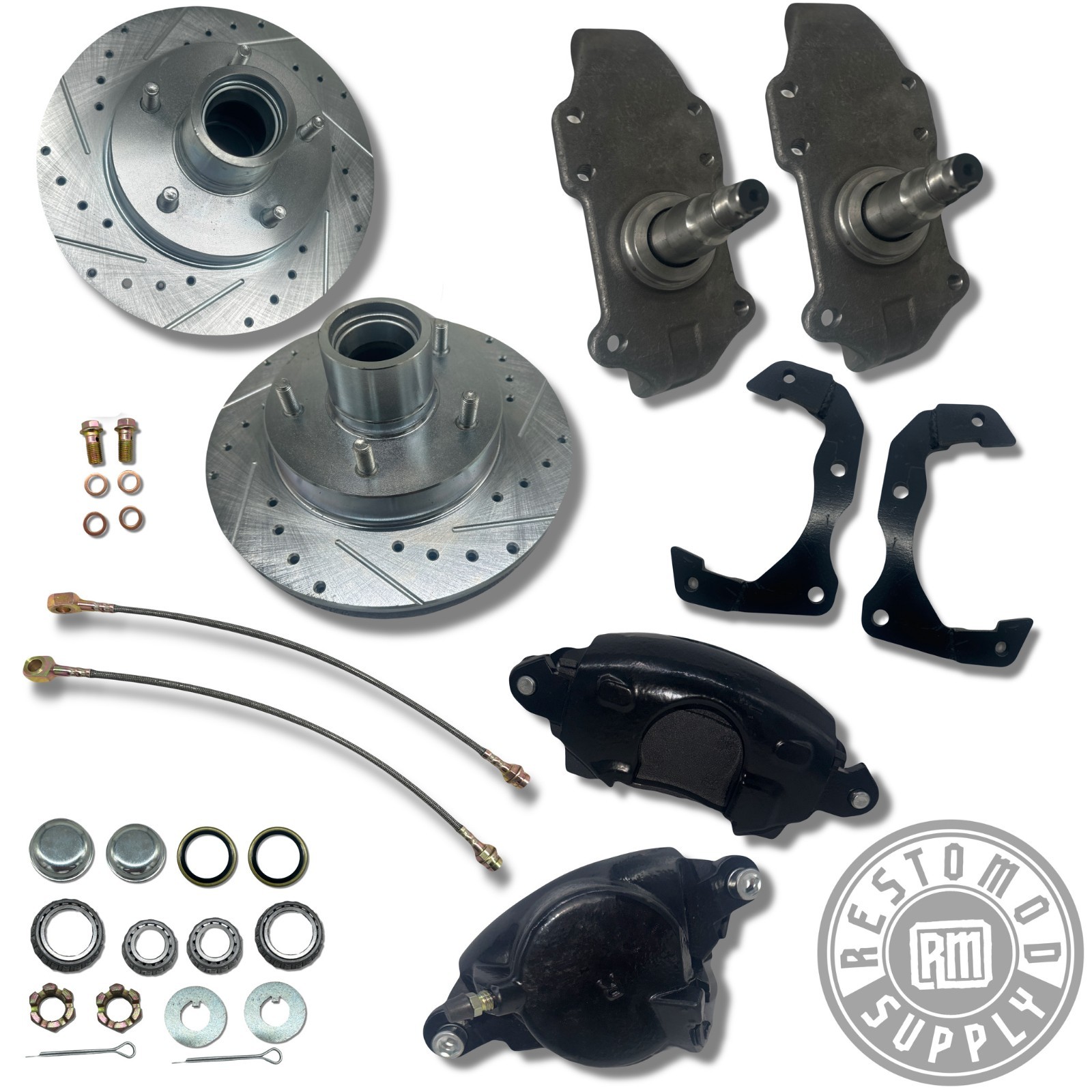 1955-1957 Tri-Five Bel Air Front Disc Brake Kit w/ 2