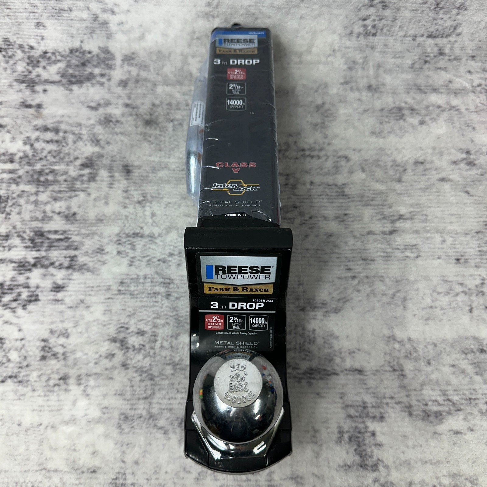 New Reese Towpower 70908HW33 Ball Mount Kit 2-5/16\