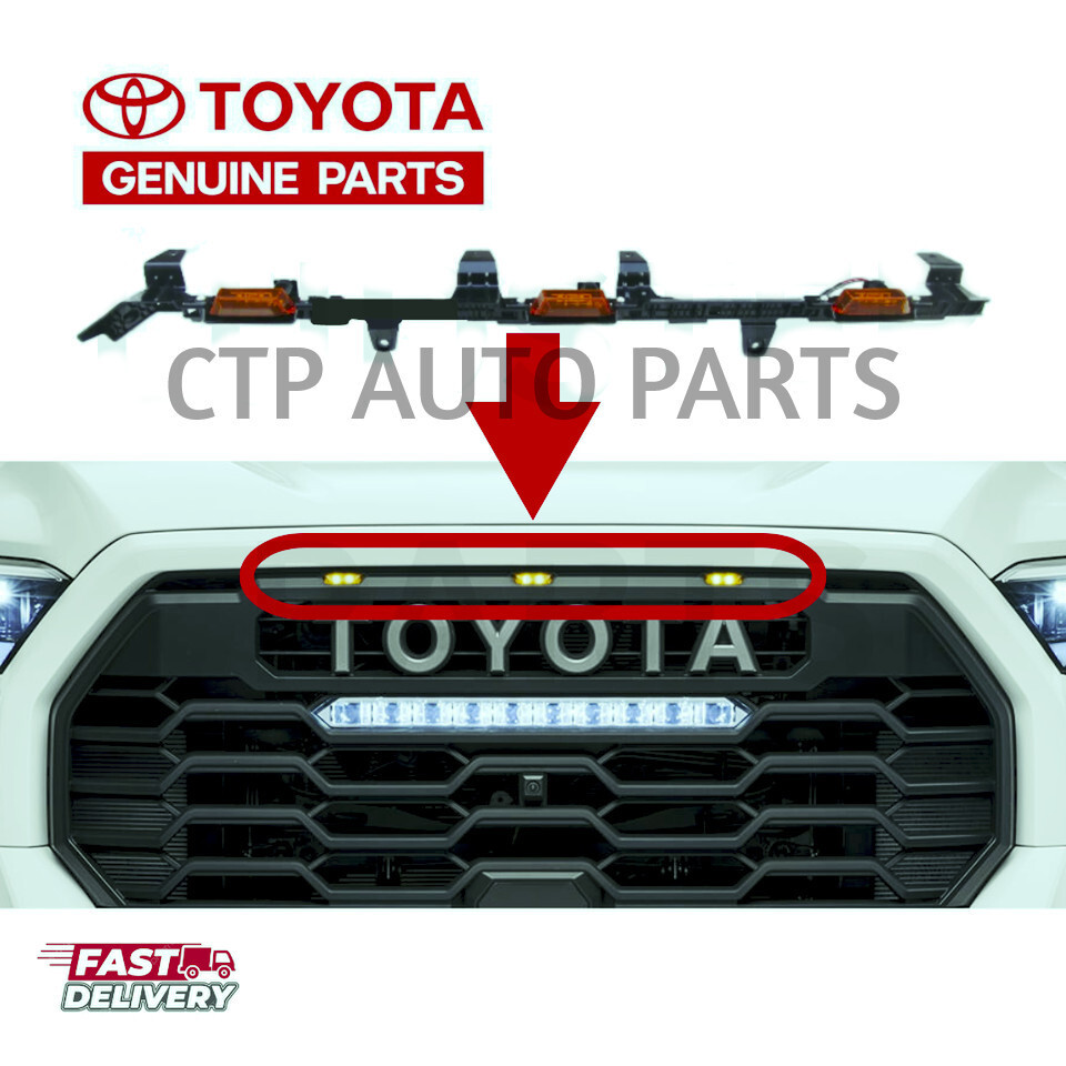 2023 - 2025 Genuine NEW OEM Toyota Sequoia TRD Pro Grille Lights