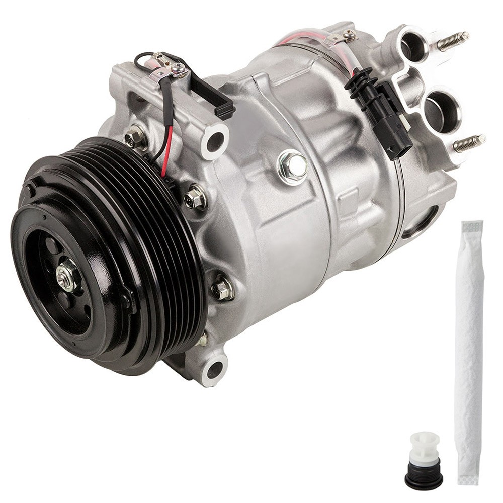 OEM AC Compressor w/ A/C Clutch & Drier For Jaguar XKR-S XJ F-Type