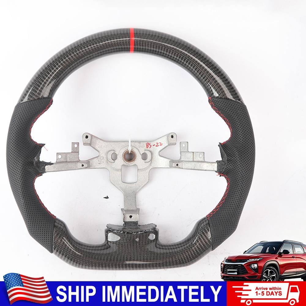 Real Carbon Fiber Sport Steering Wheel for Chevrolet Corvette C6 Z06 ZR1 06-13