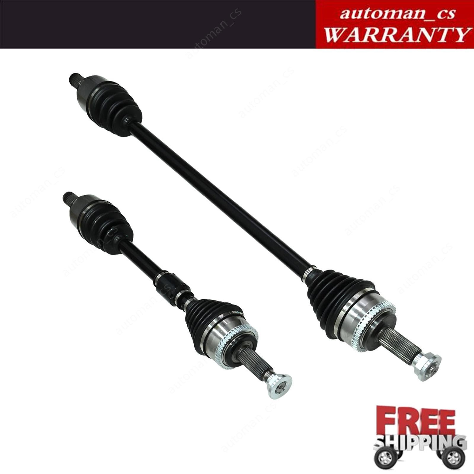 Front Pair CV Axle Joint Shaft For Kia Forte Koup EX LX 2.0L Auto Trans 2011-13