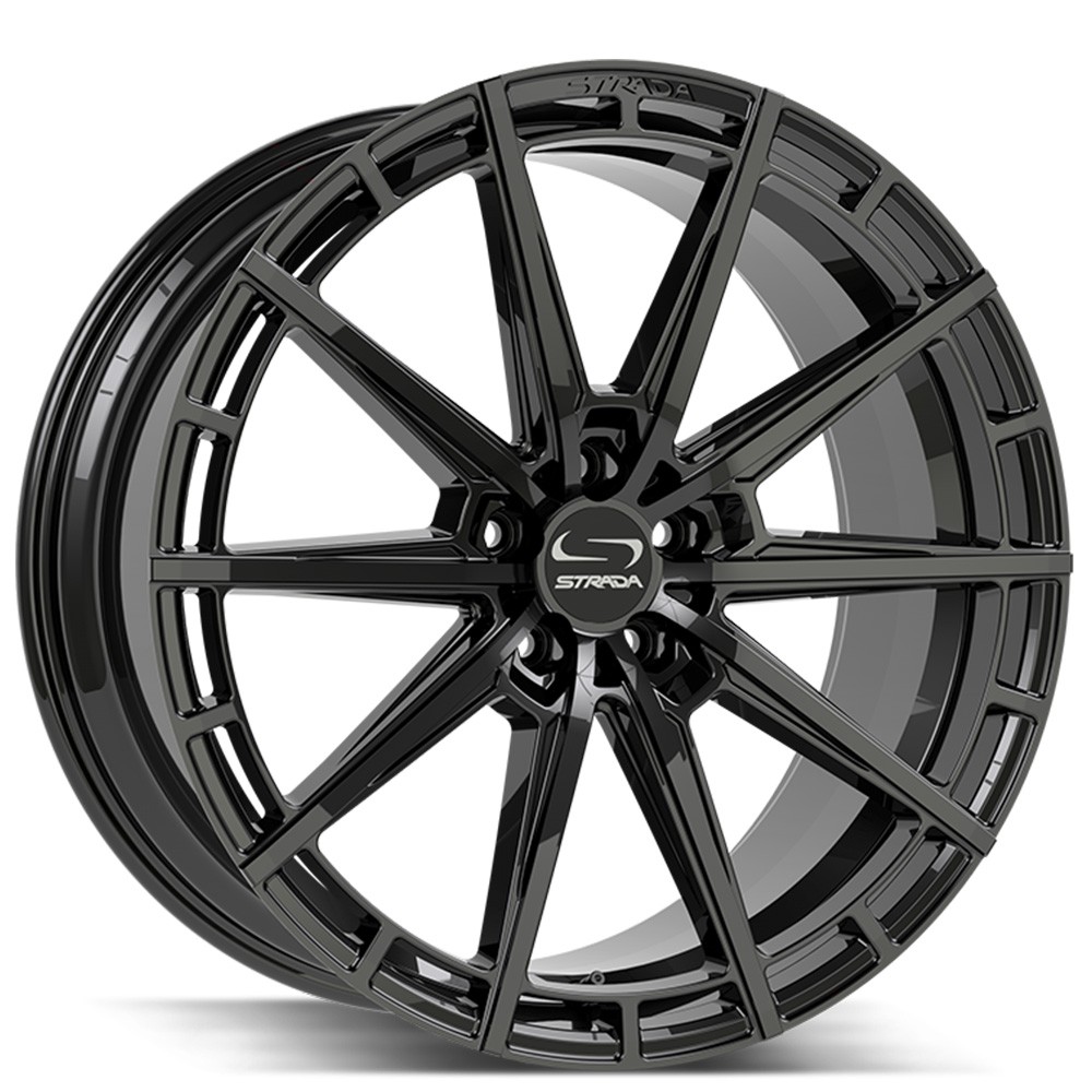 22x9/22x10.5 Strada Wheels Palo Gloss Black Rims (4pcs) 22x9/22x10.5 Strada Wheels Palo Gloss Black Rims (4pcs)