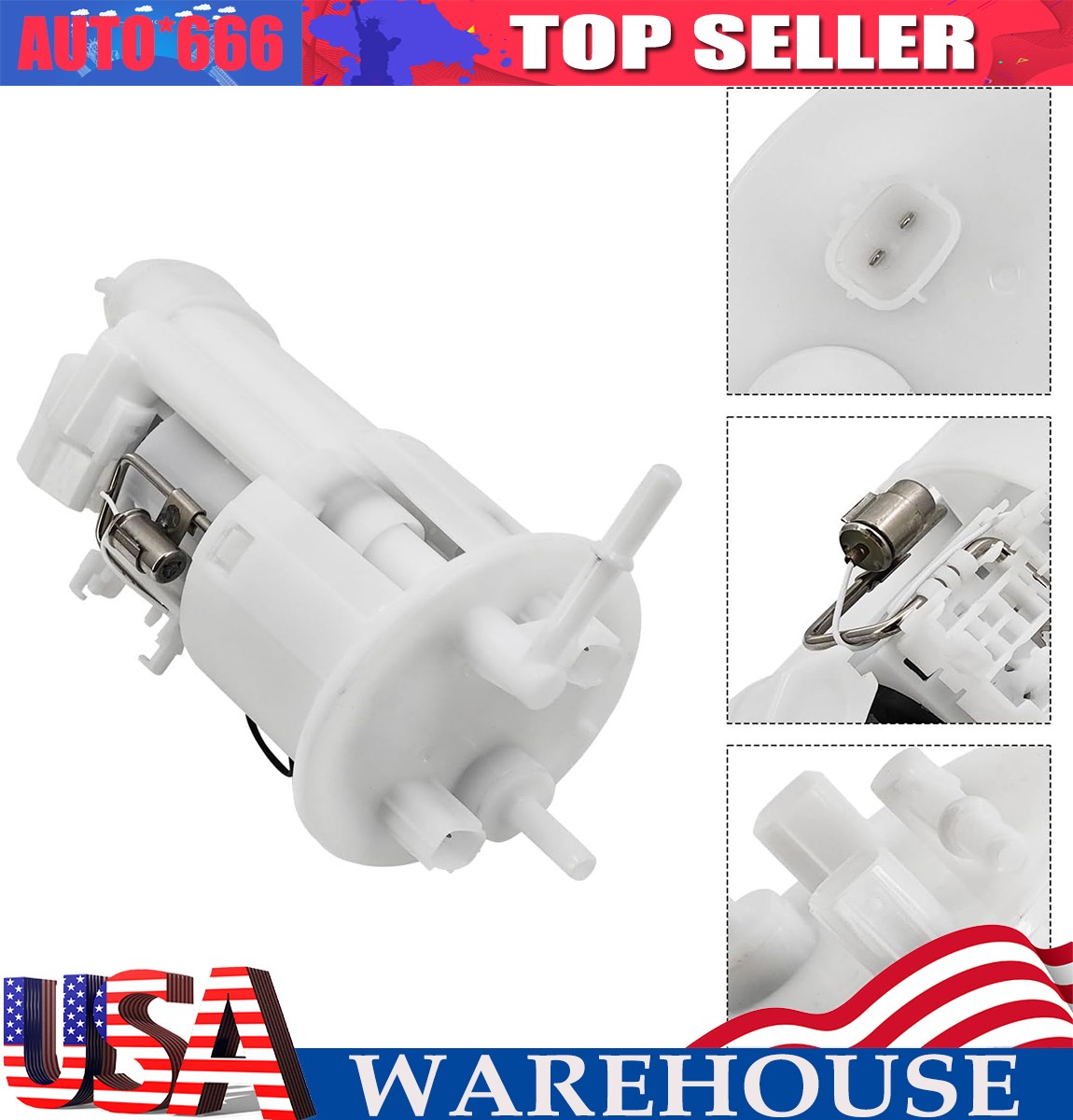 5PW-13907-05-00 Fuel Pump Assembly For Yamaha 2004 2005 2006 YZF-R1 YZFR1 YZF-R6