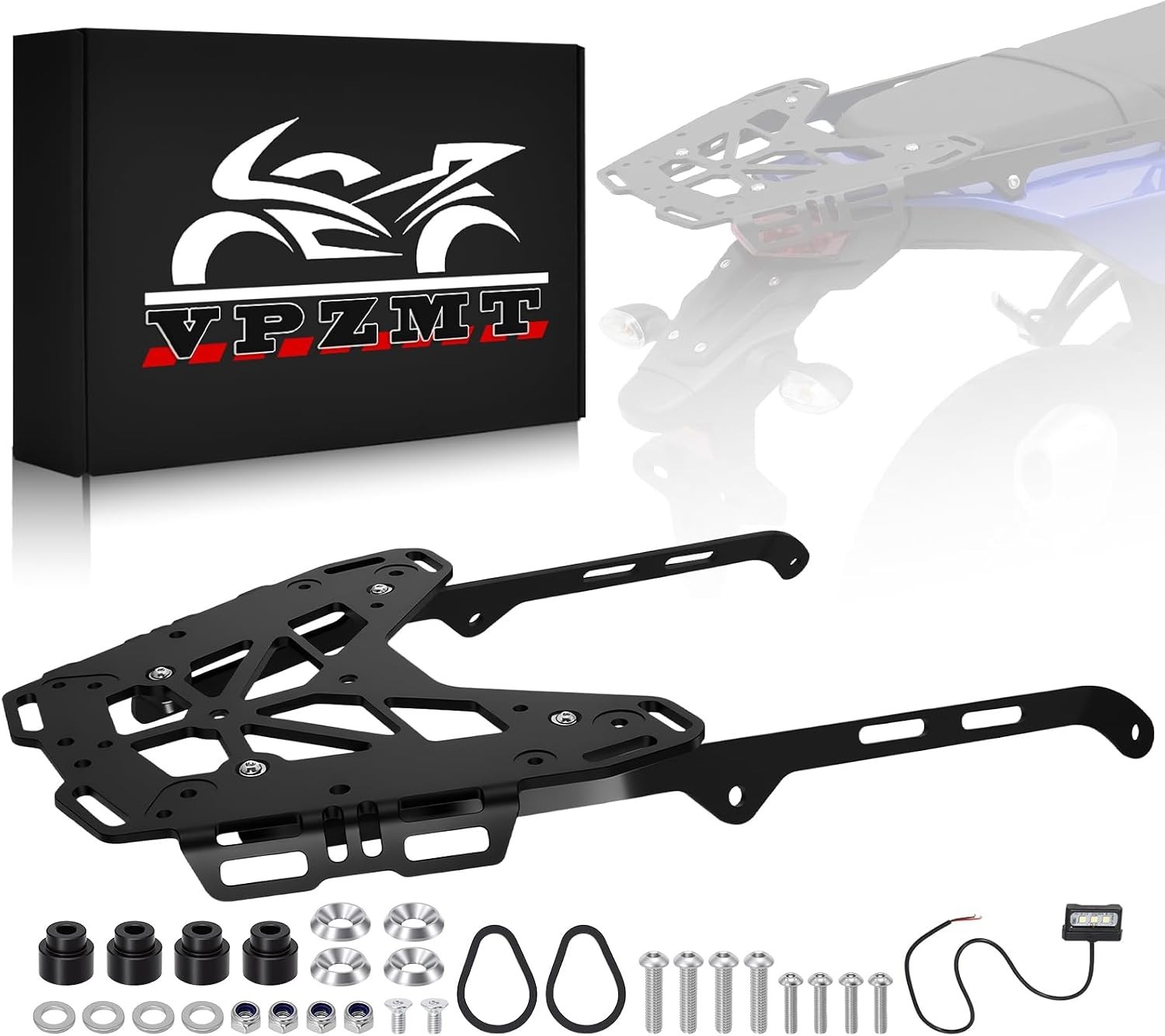 Rear Luggage Rack/Top Cargo Racks For Yamaha Tenere 700 XT2700 Models 2019-24