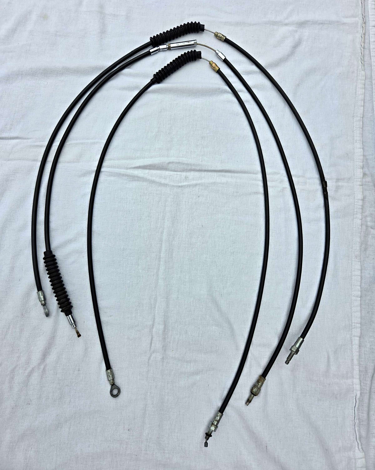 HARLEY DAVIDSON SOFTAIL CABLES - USED/DECENT