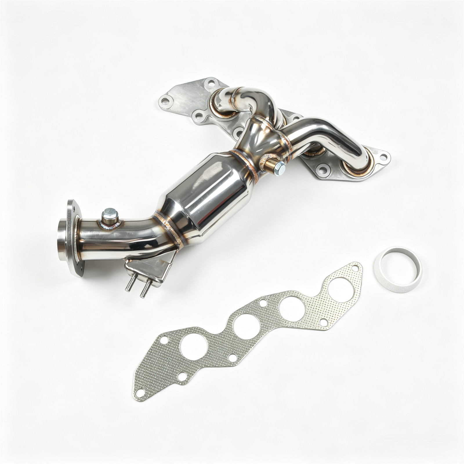 For 2005-2015 Mazda MX-5 MK3 MK3.5 4-1 Exhaust Header With Catalytic Converter