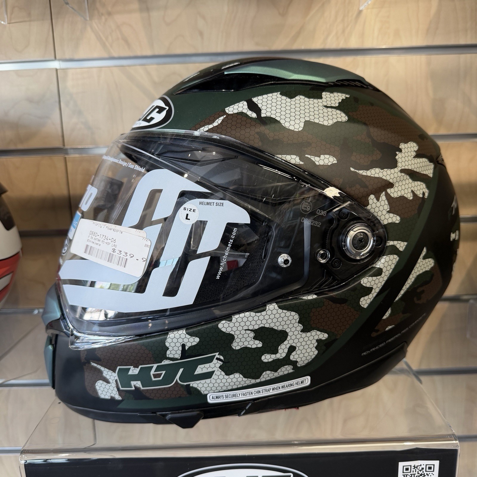HJC F70 Katra Motorcycle Helmet | Large | 0880-1734-06