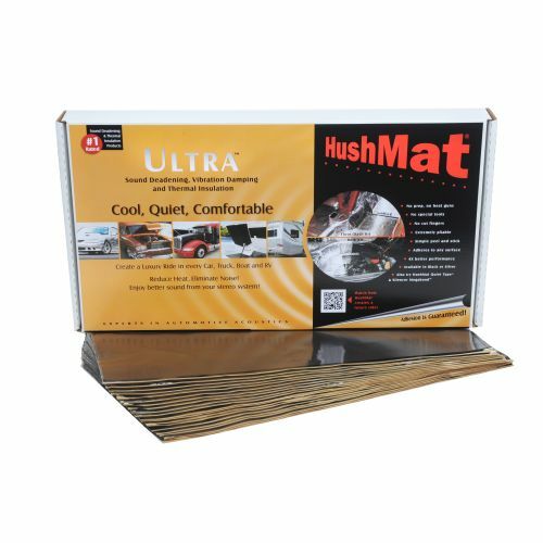 Hushmat 10400 Floor/Firewall Kit Stealth Foil w/Self-Adhesive 20 Sheets 12\