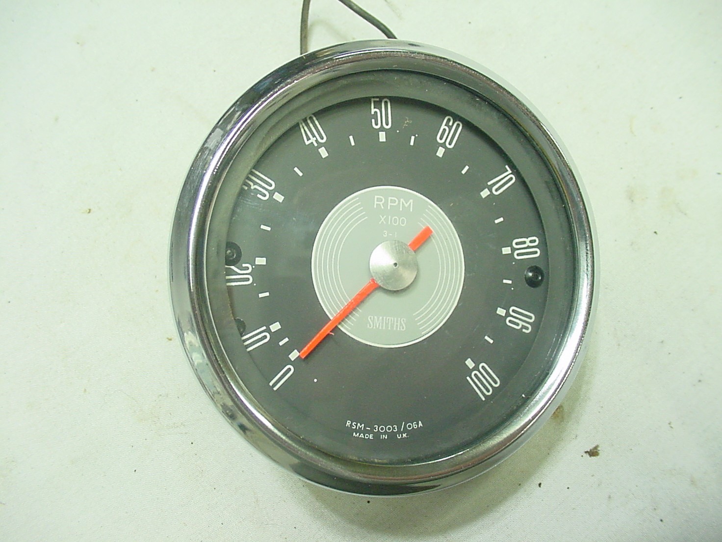 NEW REBUILT BSA A65 A50 SMITHS TACHOMETER 3 TO1 RATIO, RSM-3003/06A NEW OR REBUI