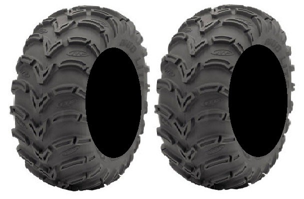 Pair of ITP Mud Lite (6ply) ATV Tires 25x12-9 (2)