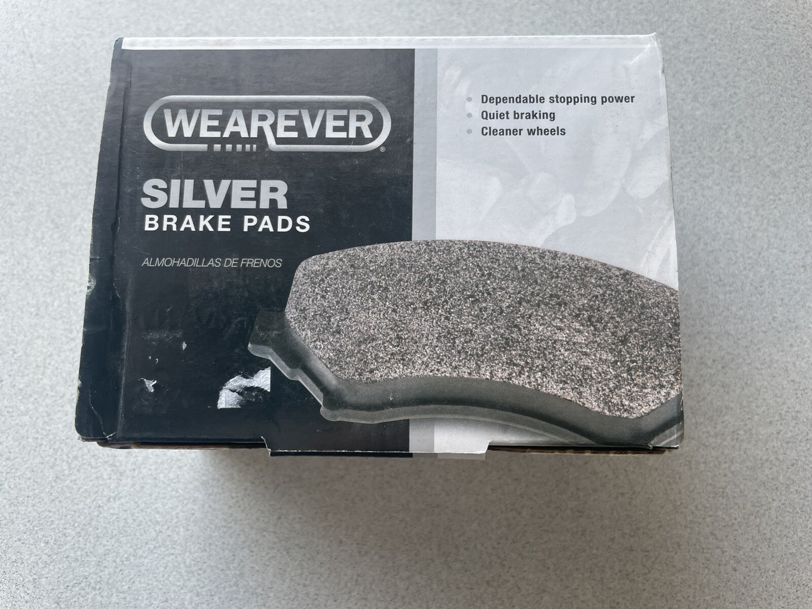 Disc Brake Pad Set-Standard Organic Rear Brake Pads WEAREVER ~ NAD31